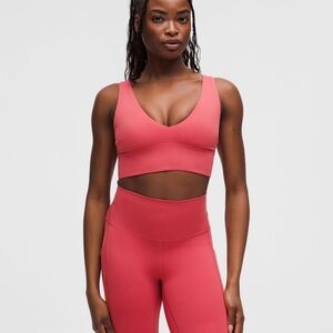 Lululemon Align C/D Bra - Desert Red